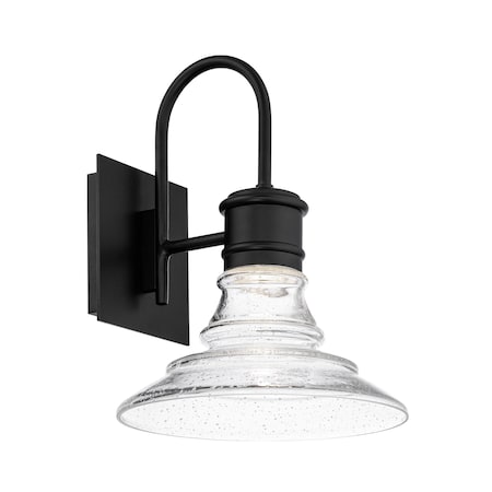 Dweled Nantucket 14in LED Indoor and Outdoor Wall Light 3000K in Black WS-W851